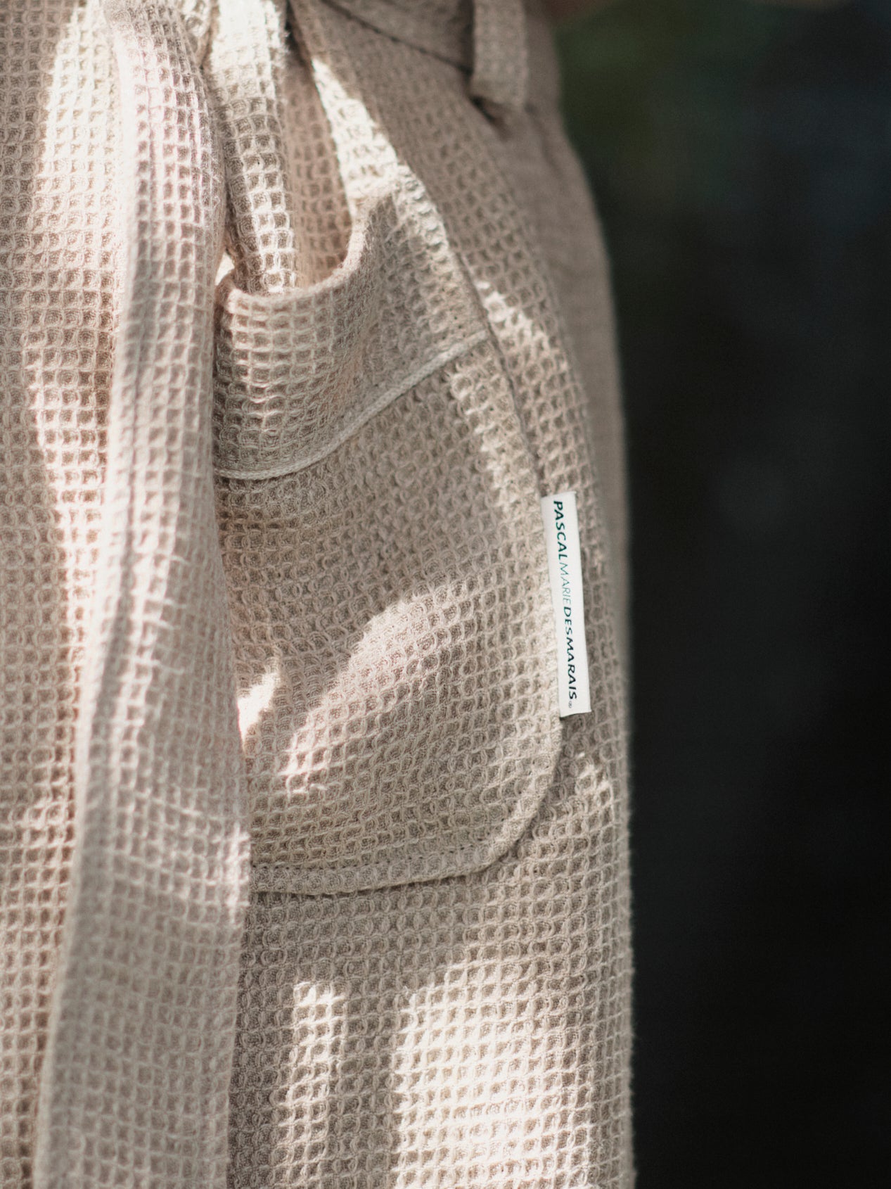 FULL HEMP WAFFLE ROBE