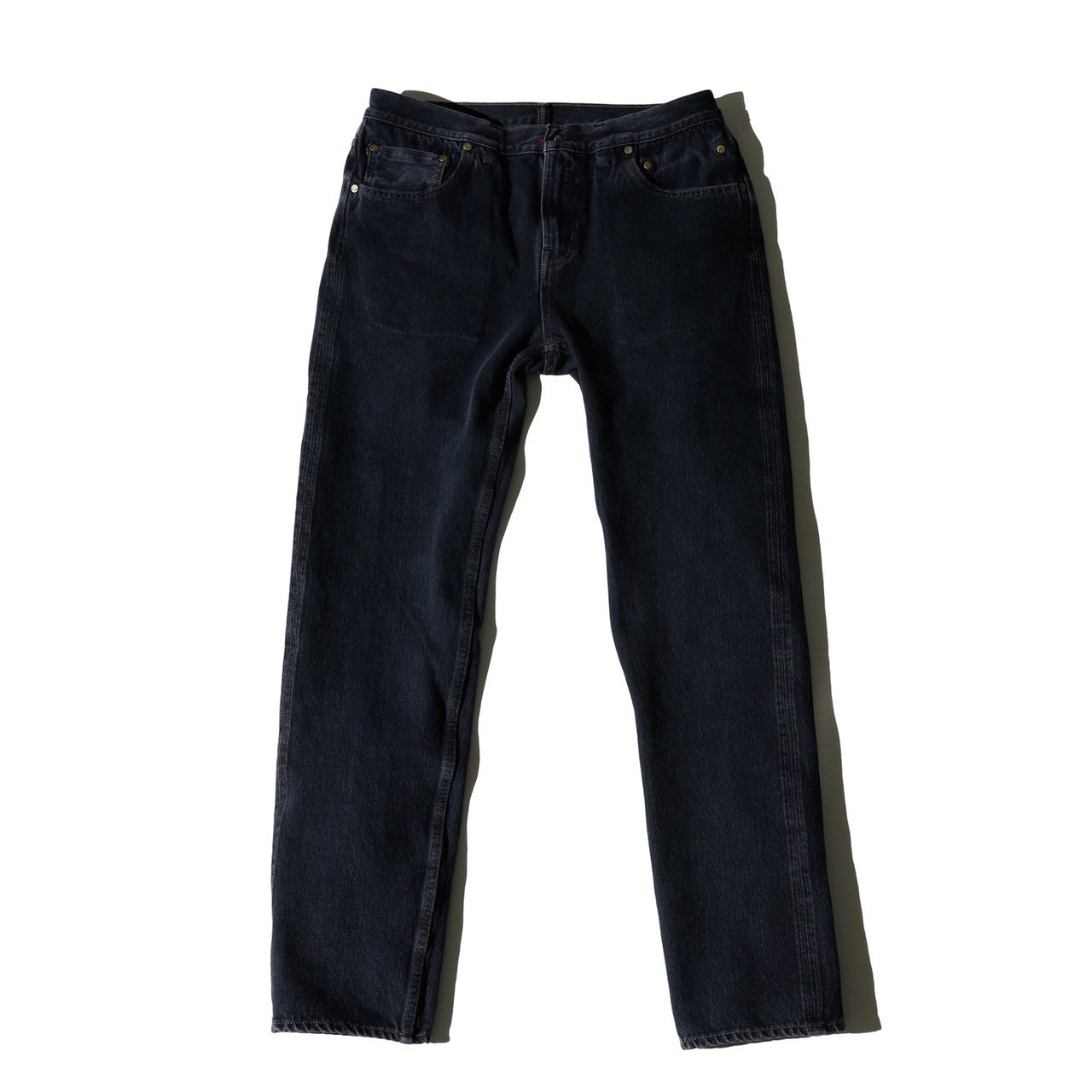 Black Reversible Denim Bottom