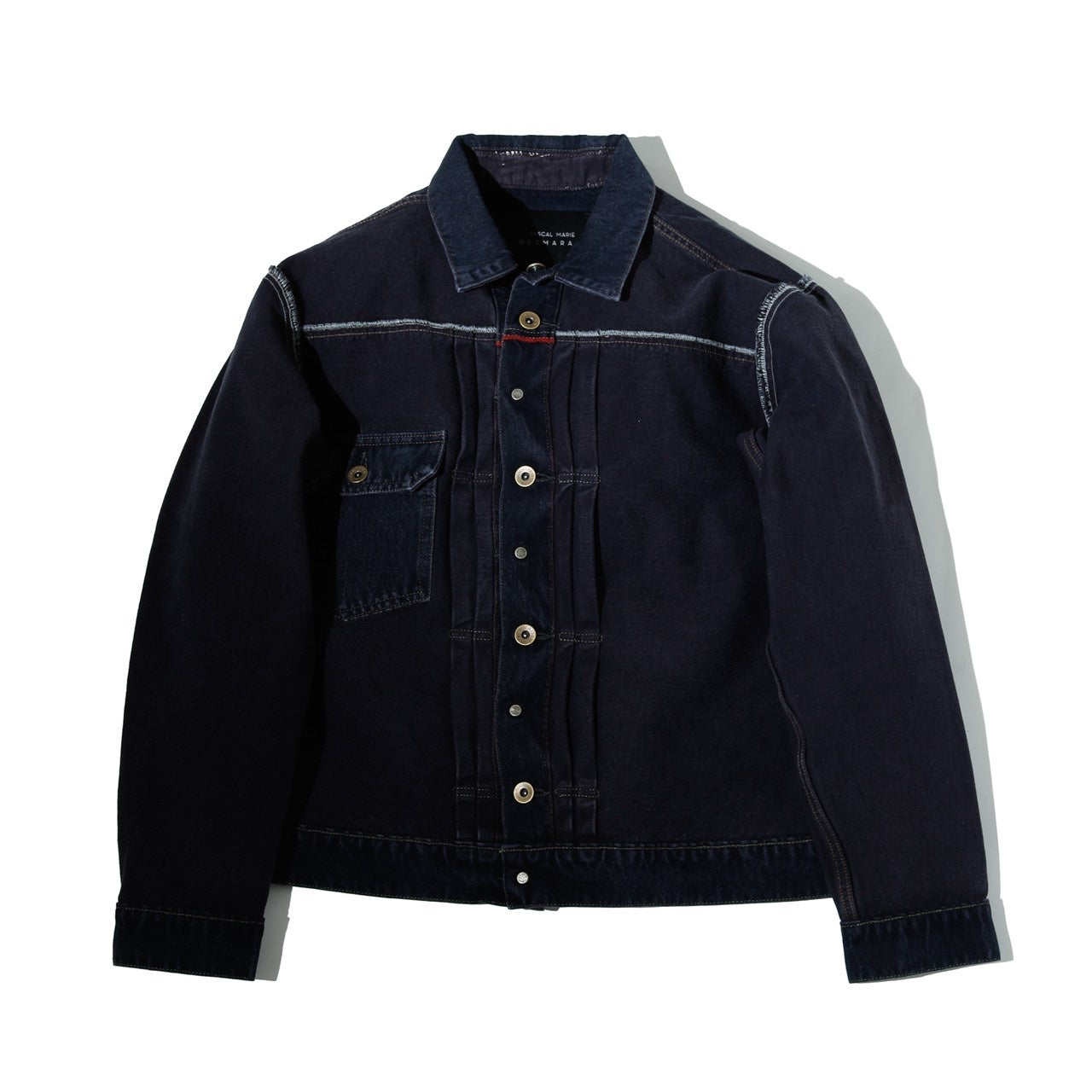 Black Reversible Denim Jacket