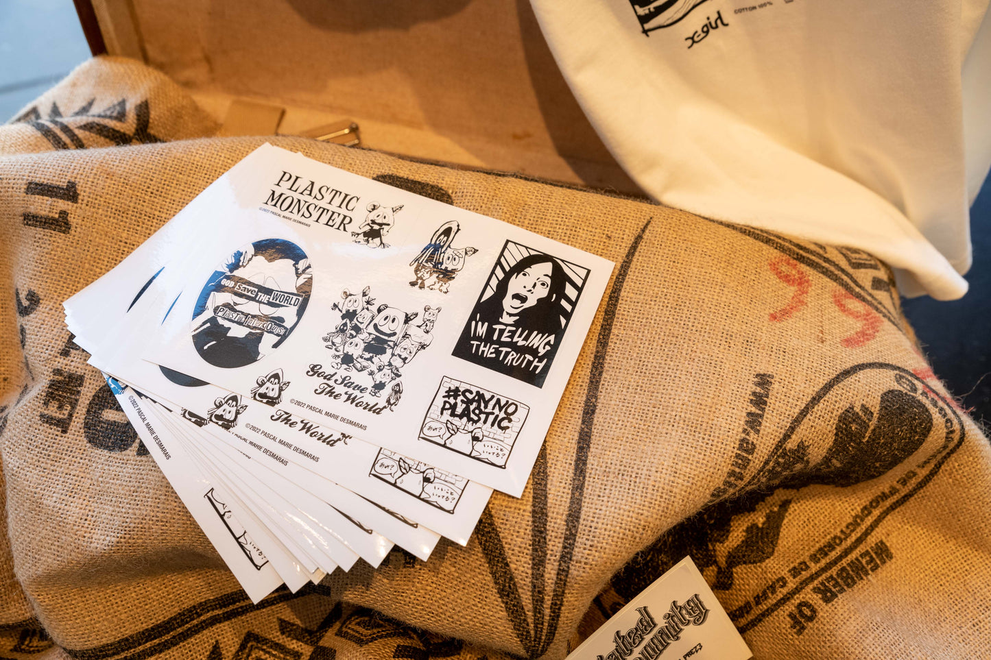 PMD SIX LABEL STICKER
