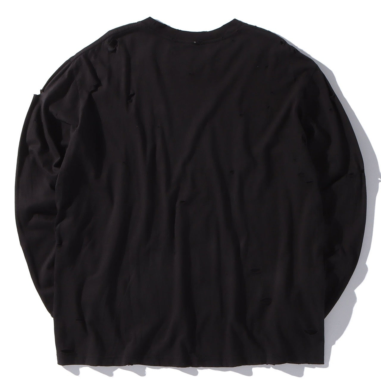 ORGANIC COTTON DAMAGE LONG T-SHIRT