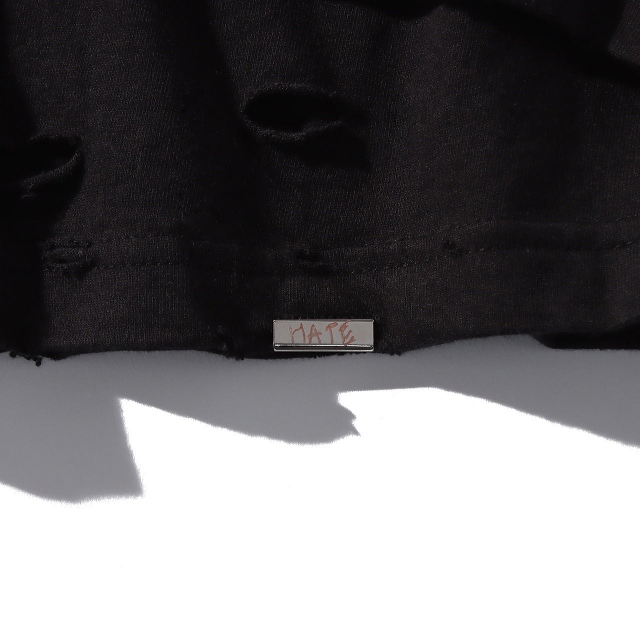 ORGANIC COTTON DAMAGE LONG T-SHIRT