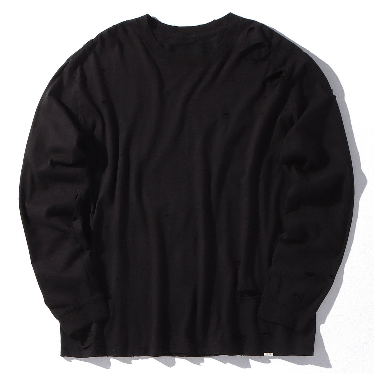 ORGANIC COTTON DAMAGE LONG T-SHIRT