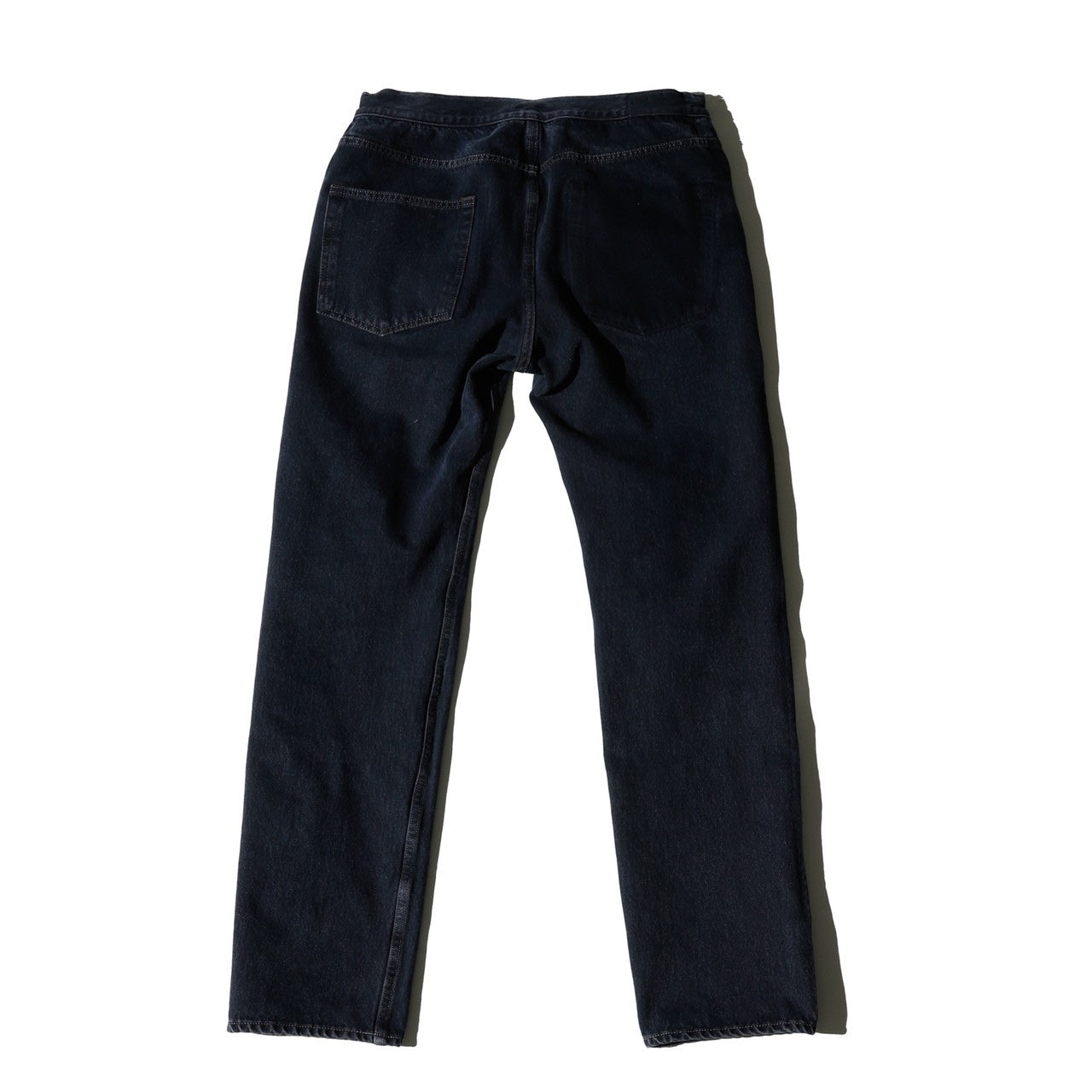Black Reversible Denim Bottom