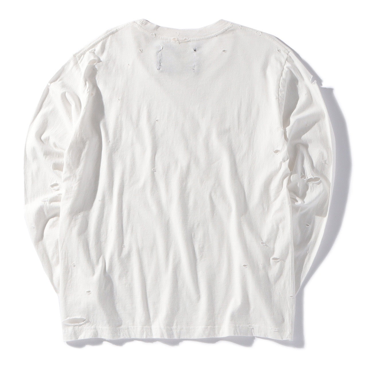ORGANIC COTTON DAMAGE LONG T-SHIRT