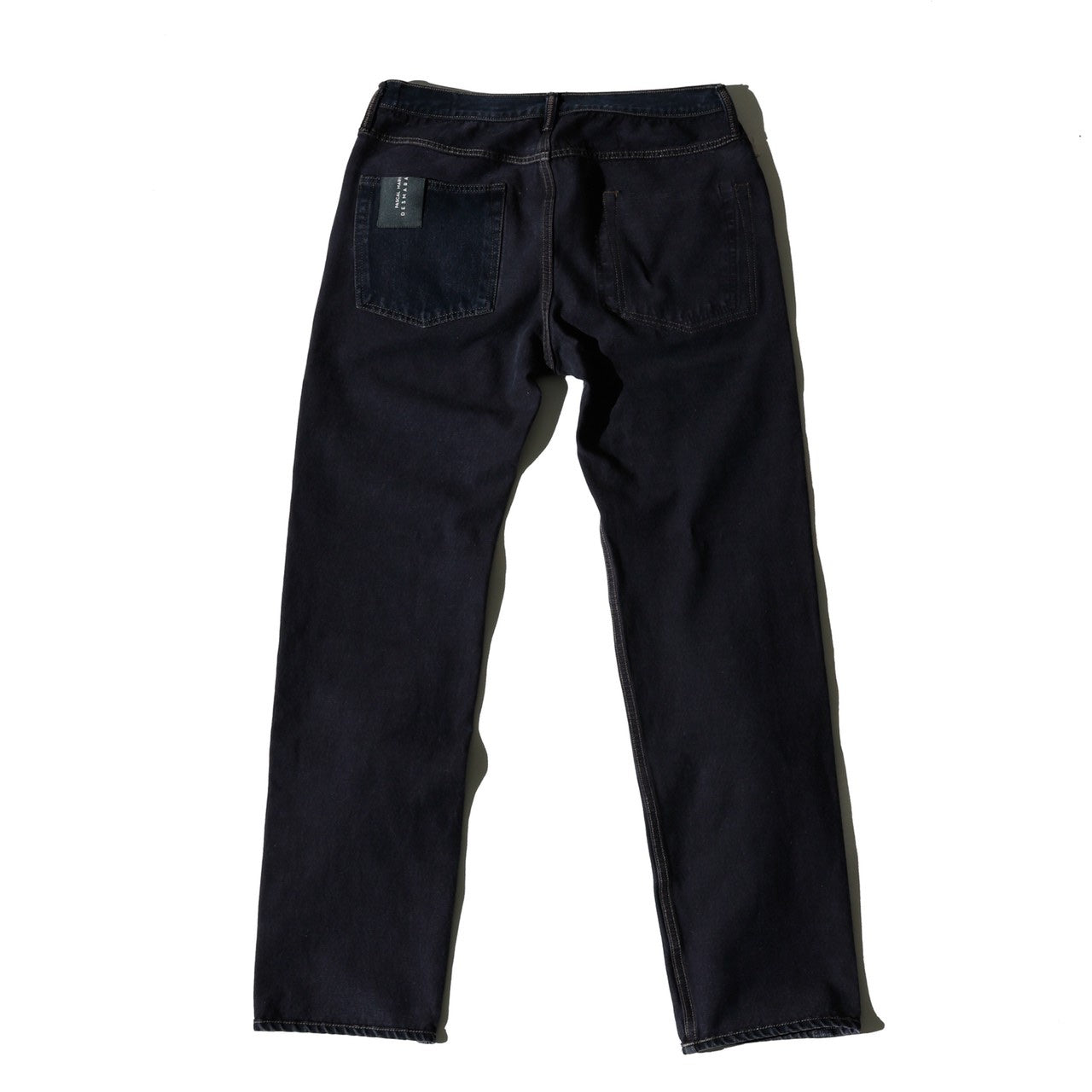 Black Reversible Denim Bottom