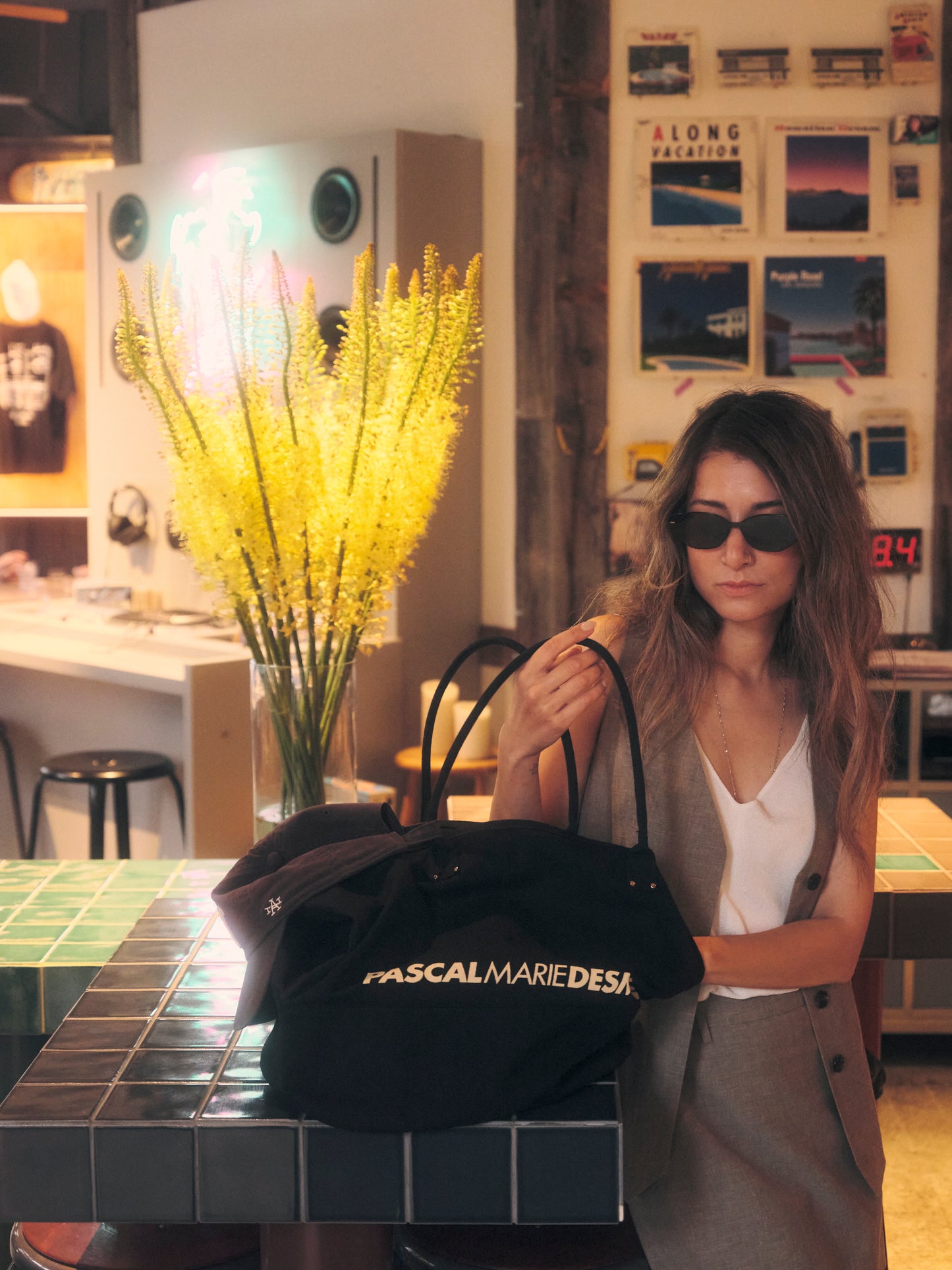 CANVAS TOTE BAG / BLACK