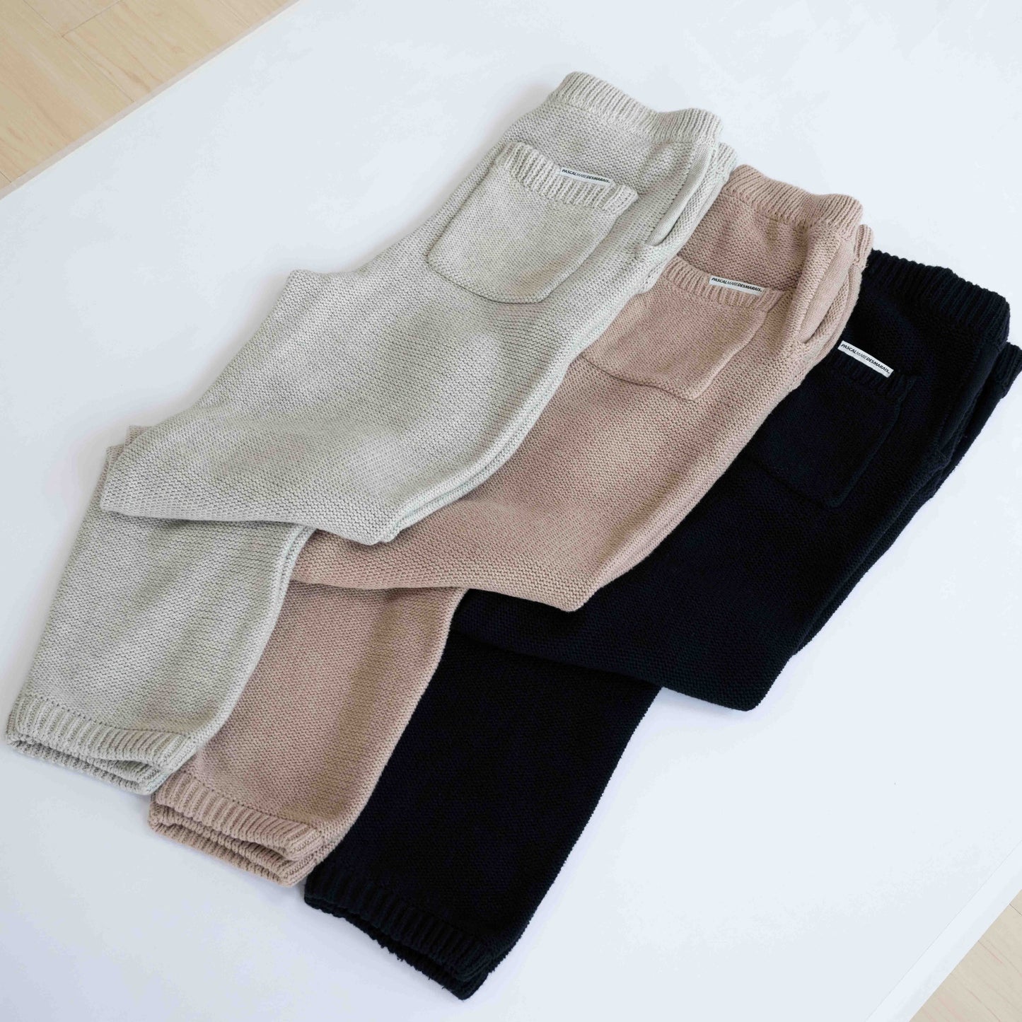 COTTON CASHMERE KNIT HOODIE