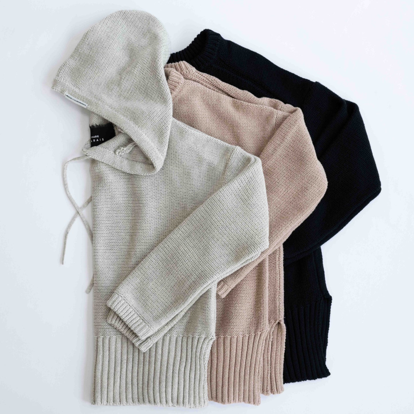 COTTON CASHMERE KNIT CREWNECK