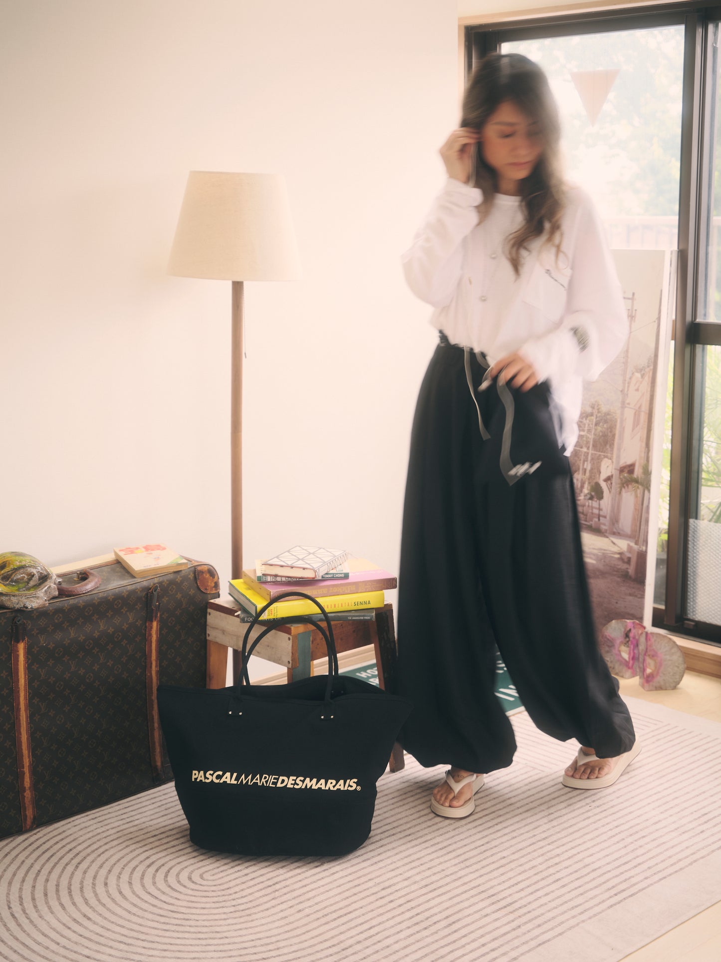 CANVAS TOTE BAG / BLACK